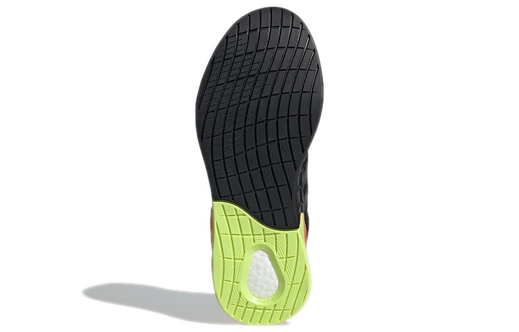 Мужские кроссовки adidas neo Kaptir Super (черно-оранжевые) — Чёрныйоранжевый — фото 6
