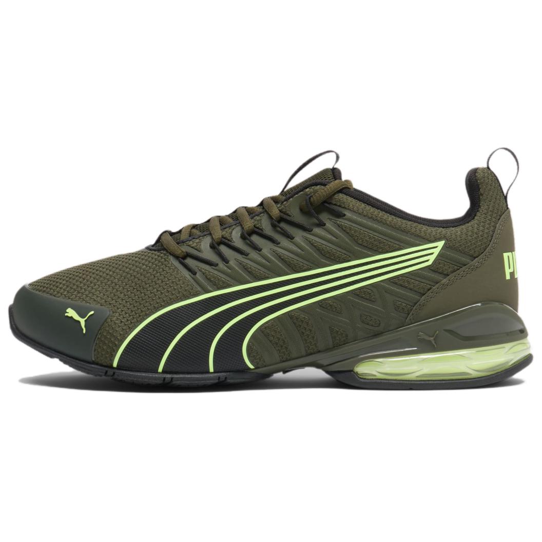 PUMA Voltaic Evo Slip Resistant Abrasion Resistant Low top Running Shoes Men's Green