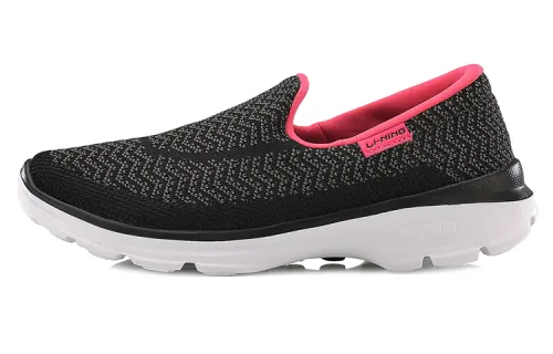 Li Ning Running Shoes Women's Low Top Black/Pink