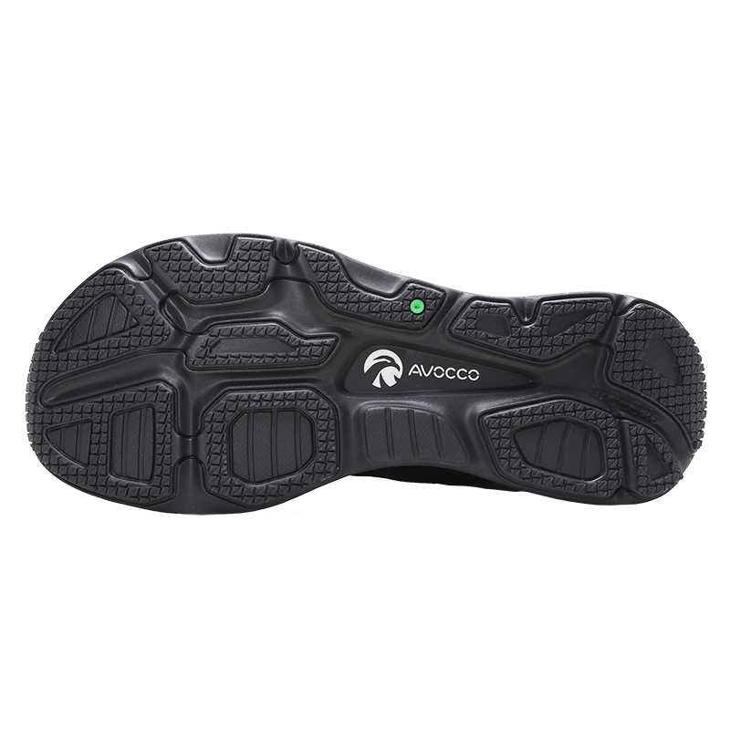 AVOCCO Life Cushioning Waterproof And Breathable Mid top Outdoor Shoes Men’s Black