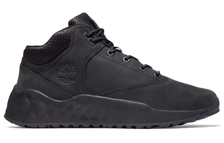 Timberland Solar Wave Leather Casual Abrasion Resistant Outdoor Boots Men’s Black