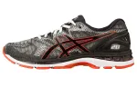 Asics GEL Nimbus 20 Breathable Fabric Abrasion Resistant Abrasion Resistant Low top Athletic Shoes Men's Black Red