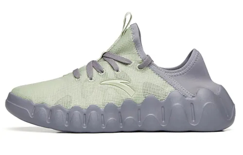 Anta Outdoor Collection Slip Resistant Abrasion Resistant Low top Sports Casual Shoes Men's Green Gray