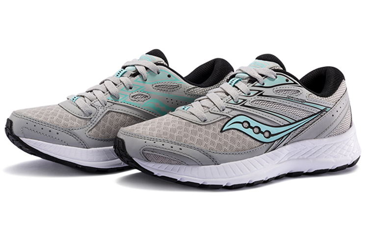 Saucony Cohesion 13 Running Shoes Women’s Low Top Gray/Blue