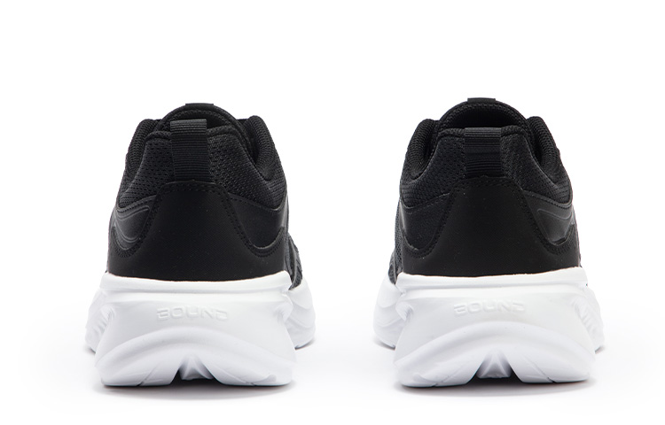 361° Cushioning Slip Resistant Abrasion Resistant Low top Running Shoes Men’s Black White