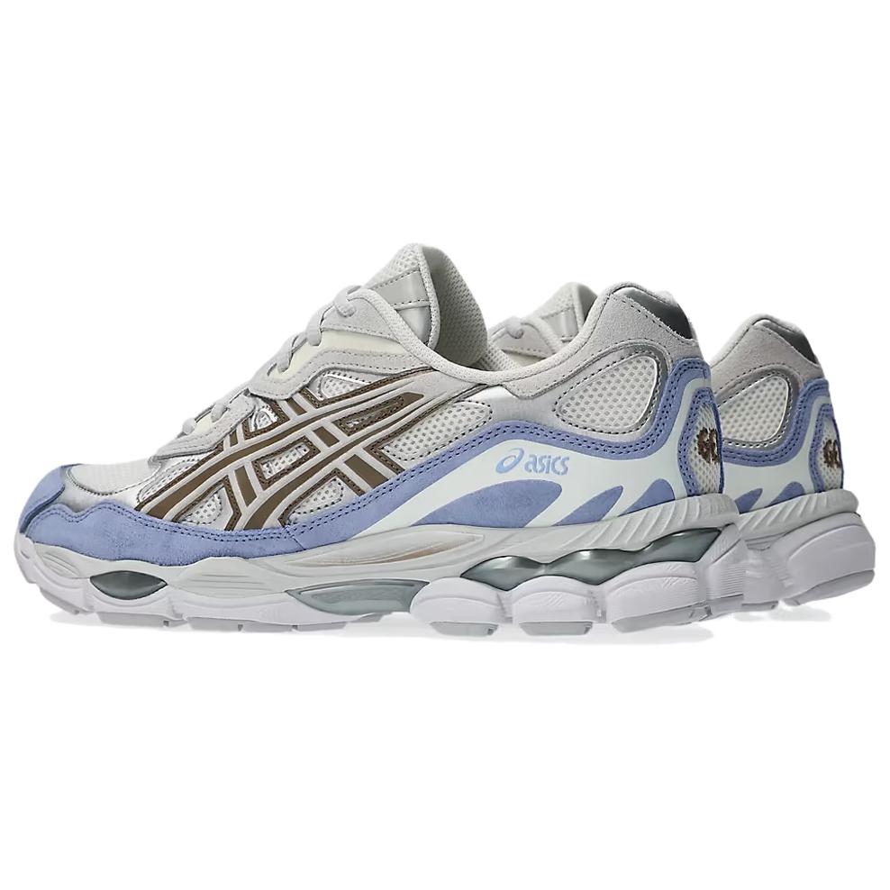 Asics GEL NYC Abrasion Resistant Abrasion Resistant Low top Running Shoes Unisex White Blue