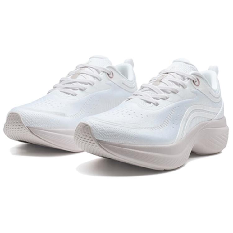 XTEP Abrasion Resistant Coverage Low top Casual Running Shoes Women’s Classic White