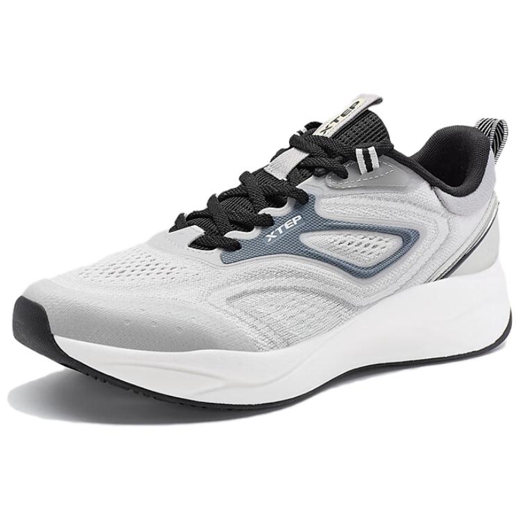 XTEP Abrasion Resistant Low top Running Shoes Men’s Gray Black