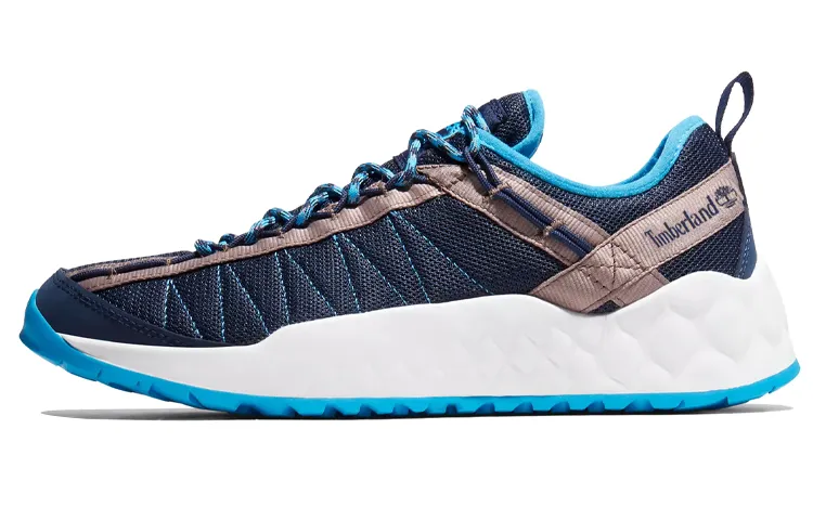 Timberland Solar Wave Running Shoes Men's Low Top Marine Blue/White