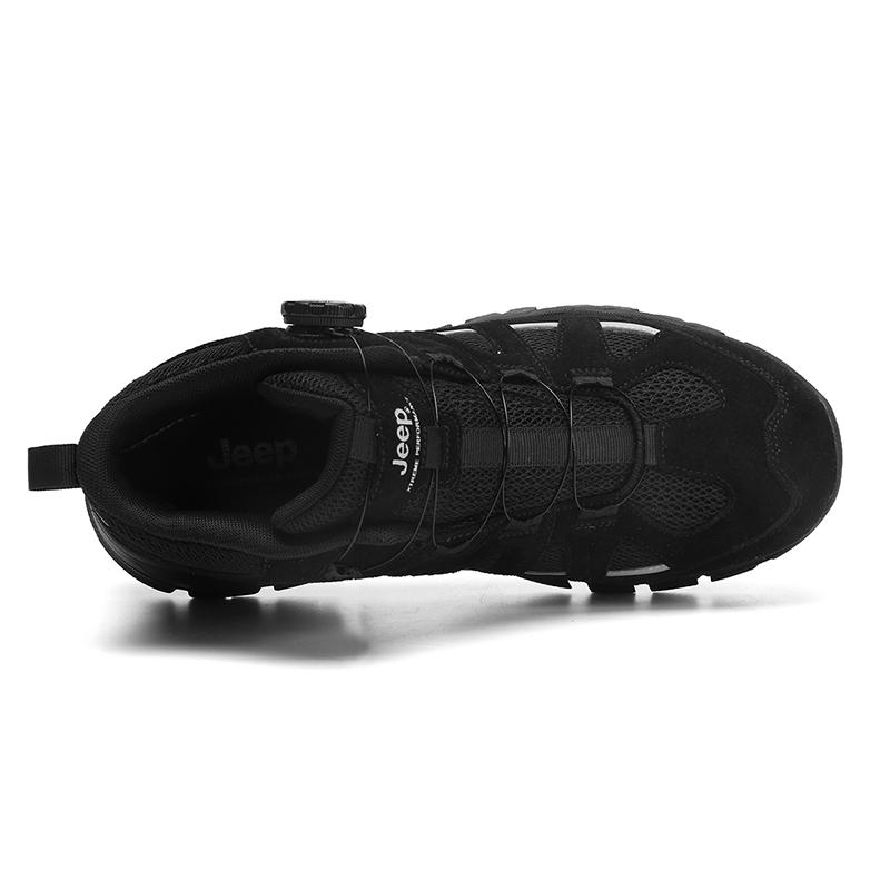 Jeep Outdoor Shoes Men’s High Top Black
