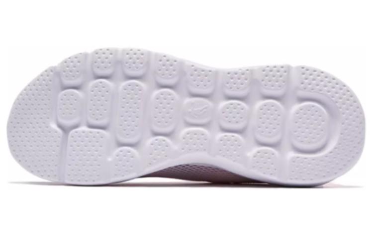 QIAODAN Slip Resistant, Abrasion Resistant, Breathable Low top Running Shoes Women’s Pink White