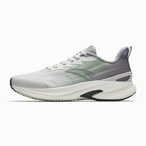 Anta Running Shoes Men's Cumulus Gray/Grass Green/Pigeon Gray