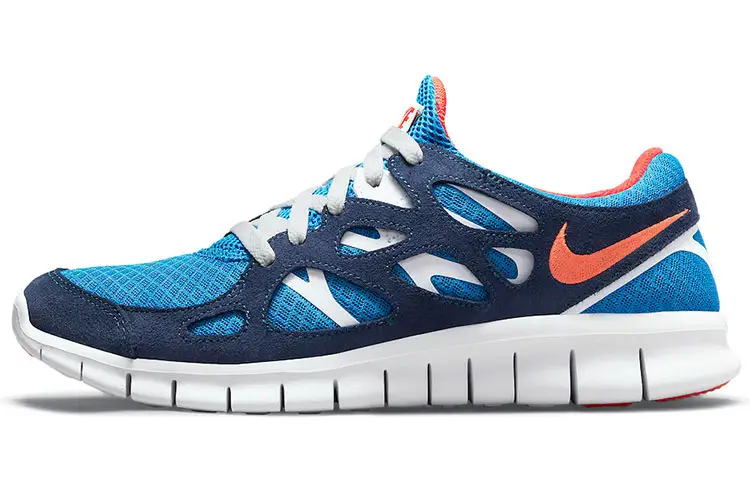 Nike Free Run 2 Light Photo Blue Orange