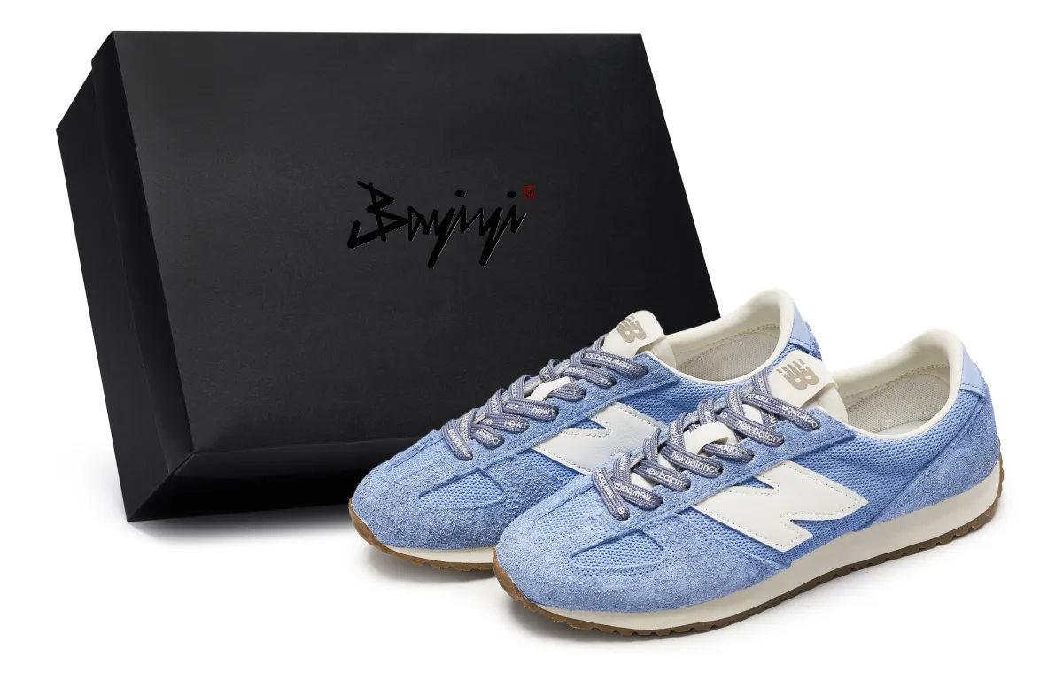 New Balance NB 471 Low top Casual Shoes Unisex Beige Blue