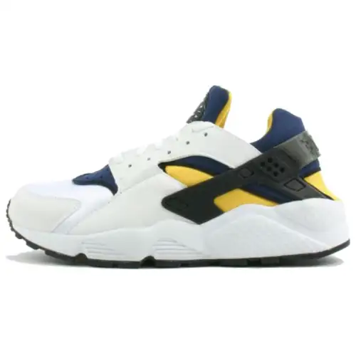 Nike Air Huarache Slip Resistant Abrasion Resistant Low top Casual Running Shoes Men's White