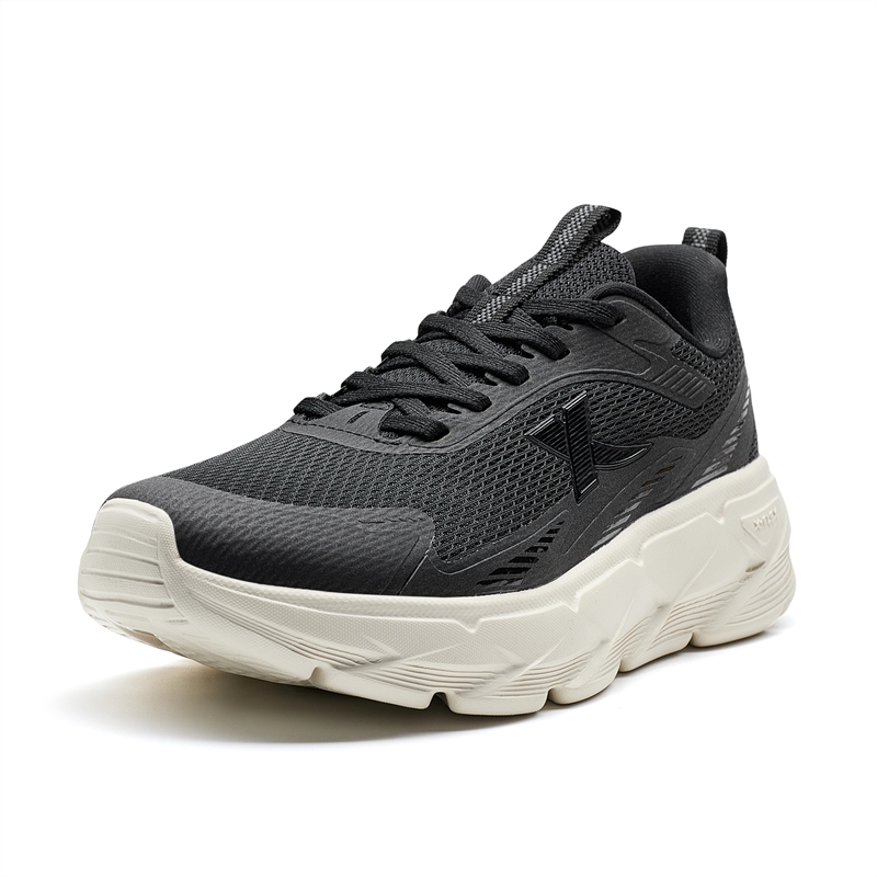 XTEP Cushioning Abrasion Resistant Breathable Low top Casual Running Shoes Women’s Black