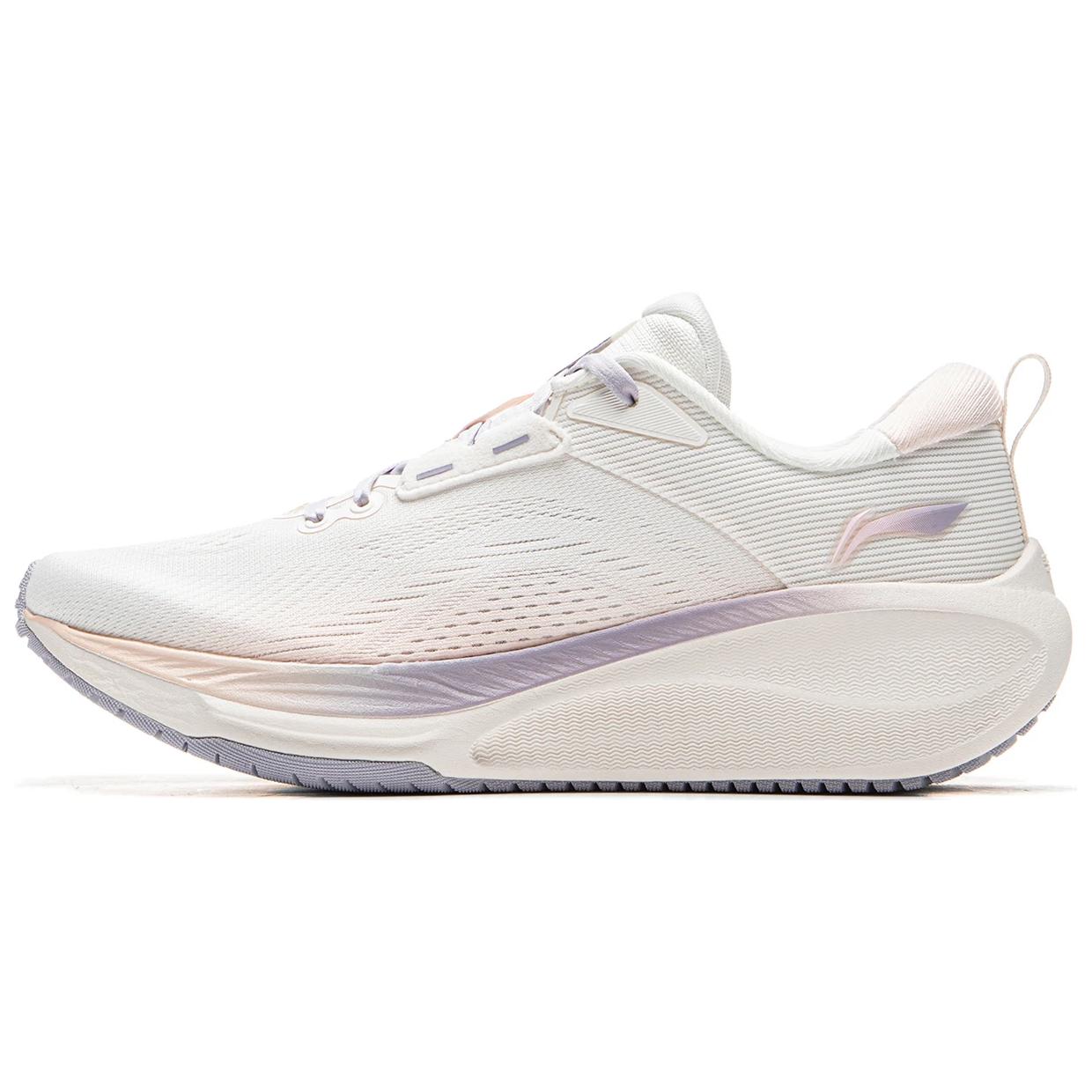 Li Ning MINE JUMP 2.0 V2 Running Shoes Women’s Low Top Mist White/Light Bud Orange