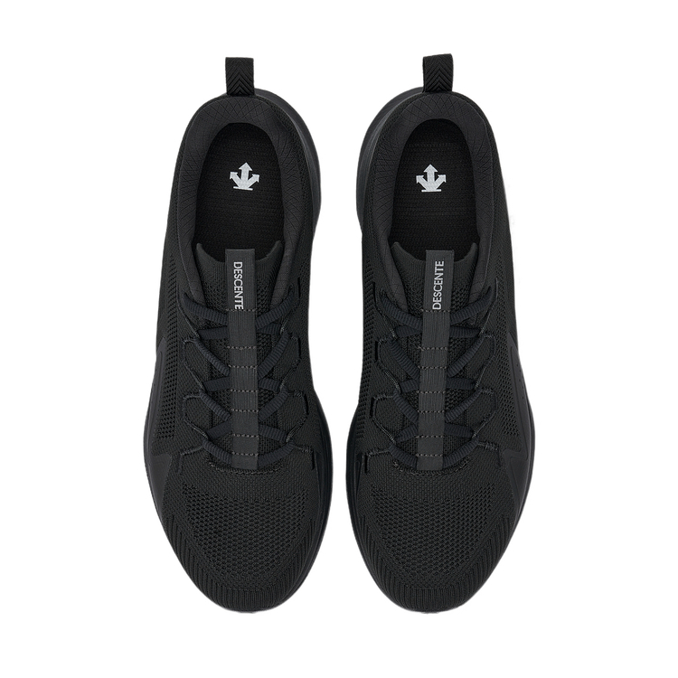 DESCENTE RUNNING Cushioning Rebound Breathable Cushioning Rebound Breathable Low top Sports Running Shoes Women’s Black