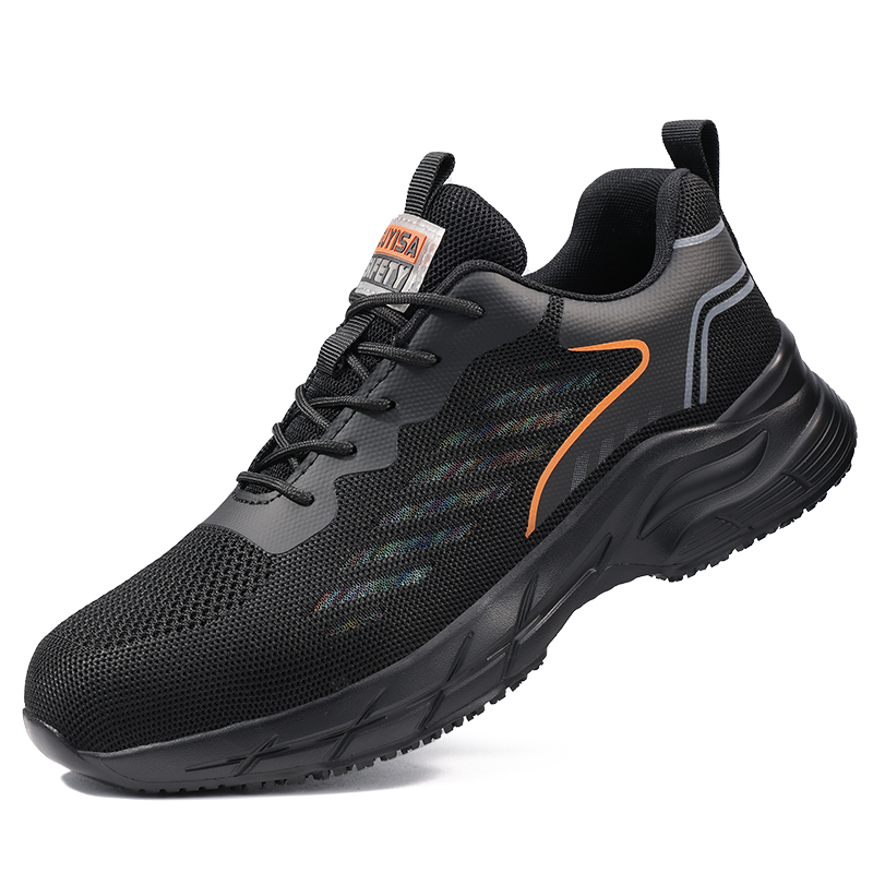 LANOUDUN Slip Resistant And Breathable Low top Outdoor Shoes Unisex Black