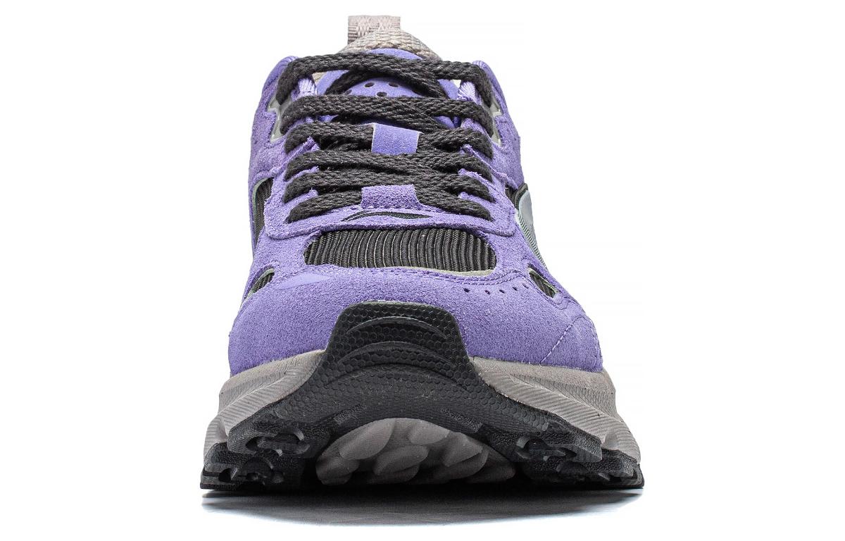Li Ning Beicheng Slip Resistant Abrasion Resistant Low top Running Shoes Women’s Purple Black