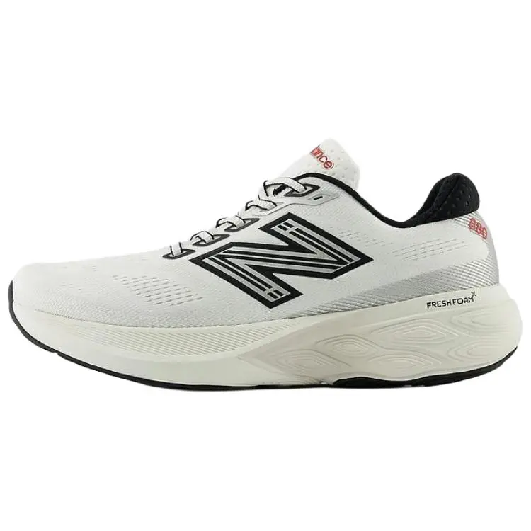 New Balance Fresh Foam X 880 V15 Support Rebound Running Shoes Men's White Black
