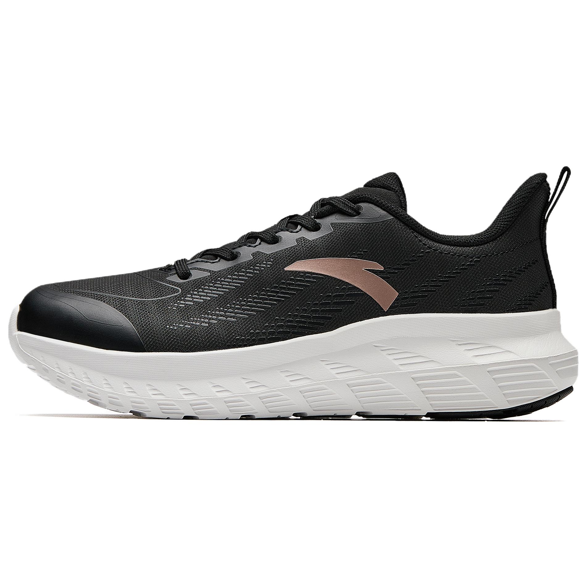 Anta Slip Resistant Abrasion Resistant Slip Resistant Abrasion Resistant Low top Casual Running Shoes Women’s Black