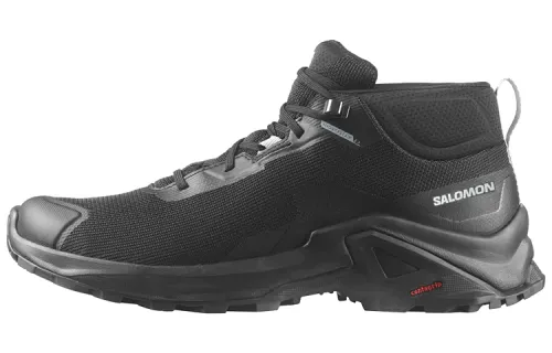 SALOMON X Reveal Chukka Outdoor Shoes Men's Mid Top Black