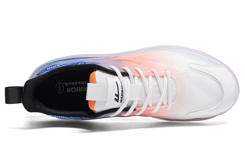 WARRIOR Feather Wings Collection Running Shoes Men’s Low Top Black, Blue, Orange