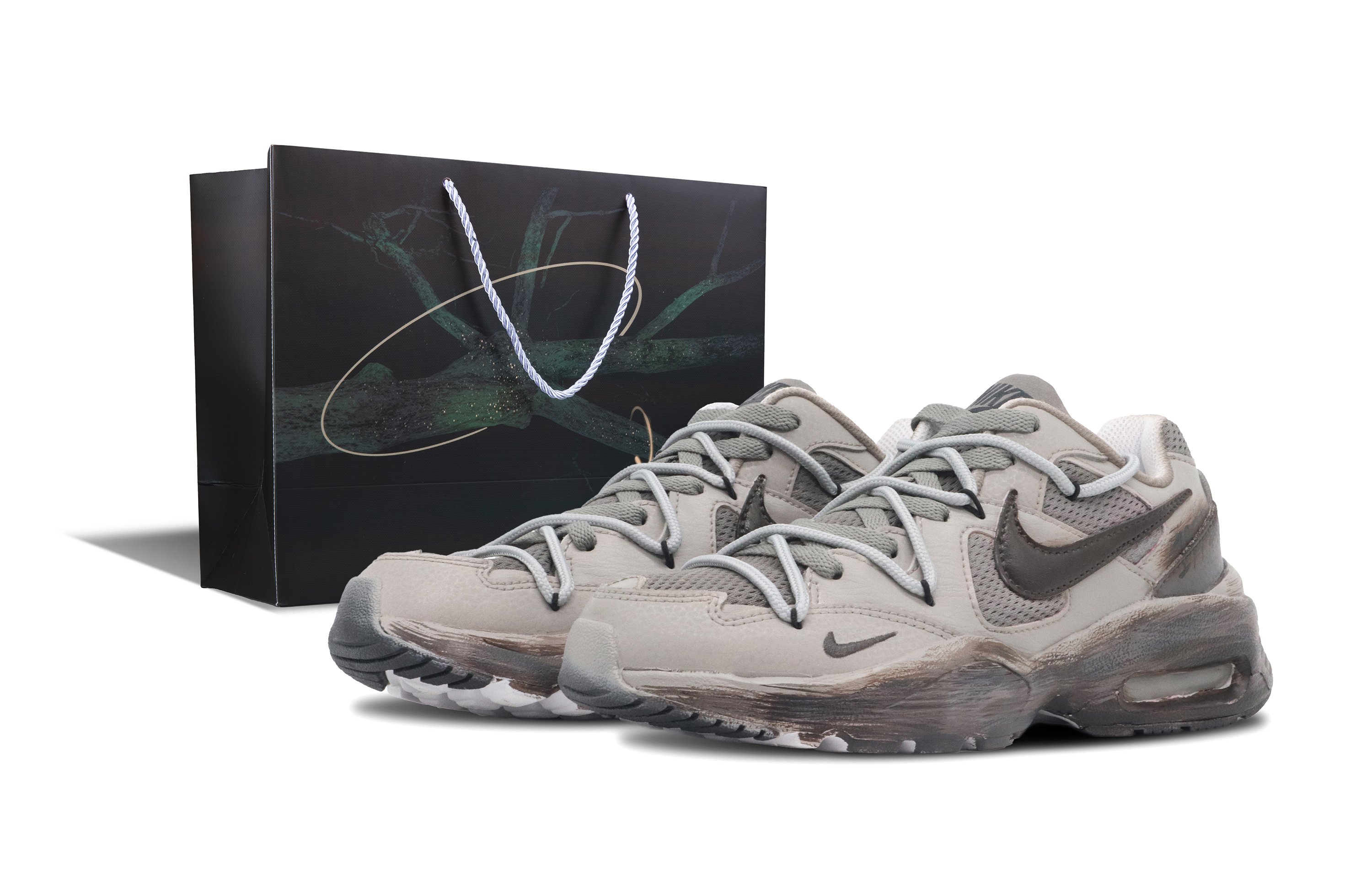 Nike Air Max Fusion Slip Resistant Abrasion Resistant Slip Resistant Abrasion Resistant Low top Running Shoes Women’s