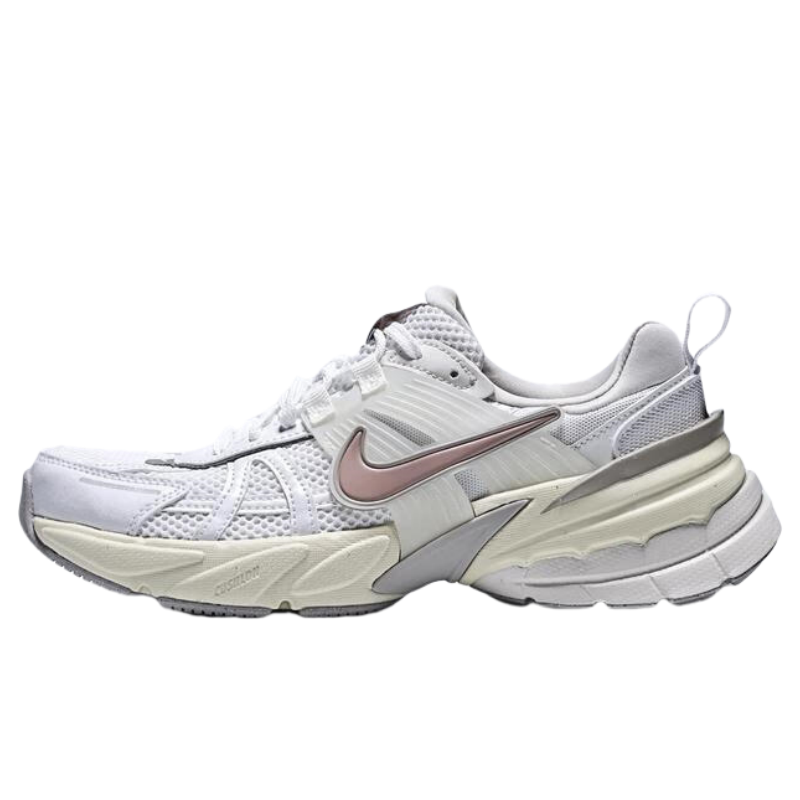 Nike V2K Run Abrasion Resistant Low top Training Running Shoes Women’s Gray Pink Orange