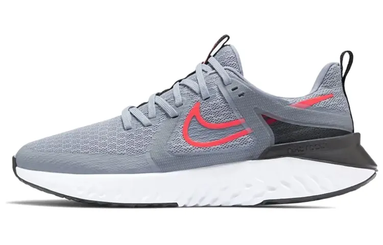 Nike Legend React 2 Obsidian Mist Laser Crimson