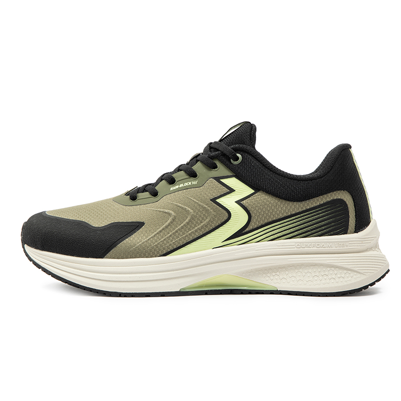 361° Cushioning, Wear Resistant Low top Casual Running Shoes Men’s Green