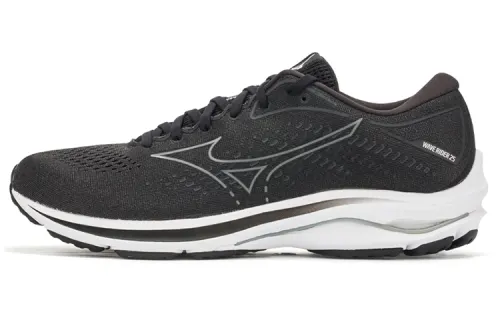 Mizuno Wave Rider 25 Textile, Synthetic Leather Slip Resistant, Abrasion Resistant, Breathable