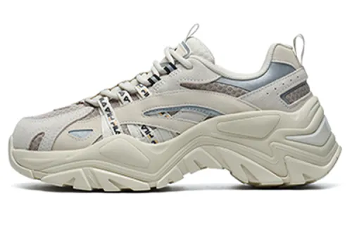 FILA Fabric Low top Chunky Sneakers Women's Beige