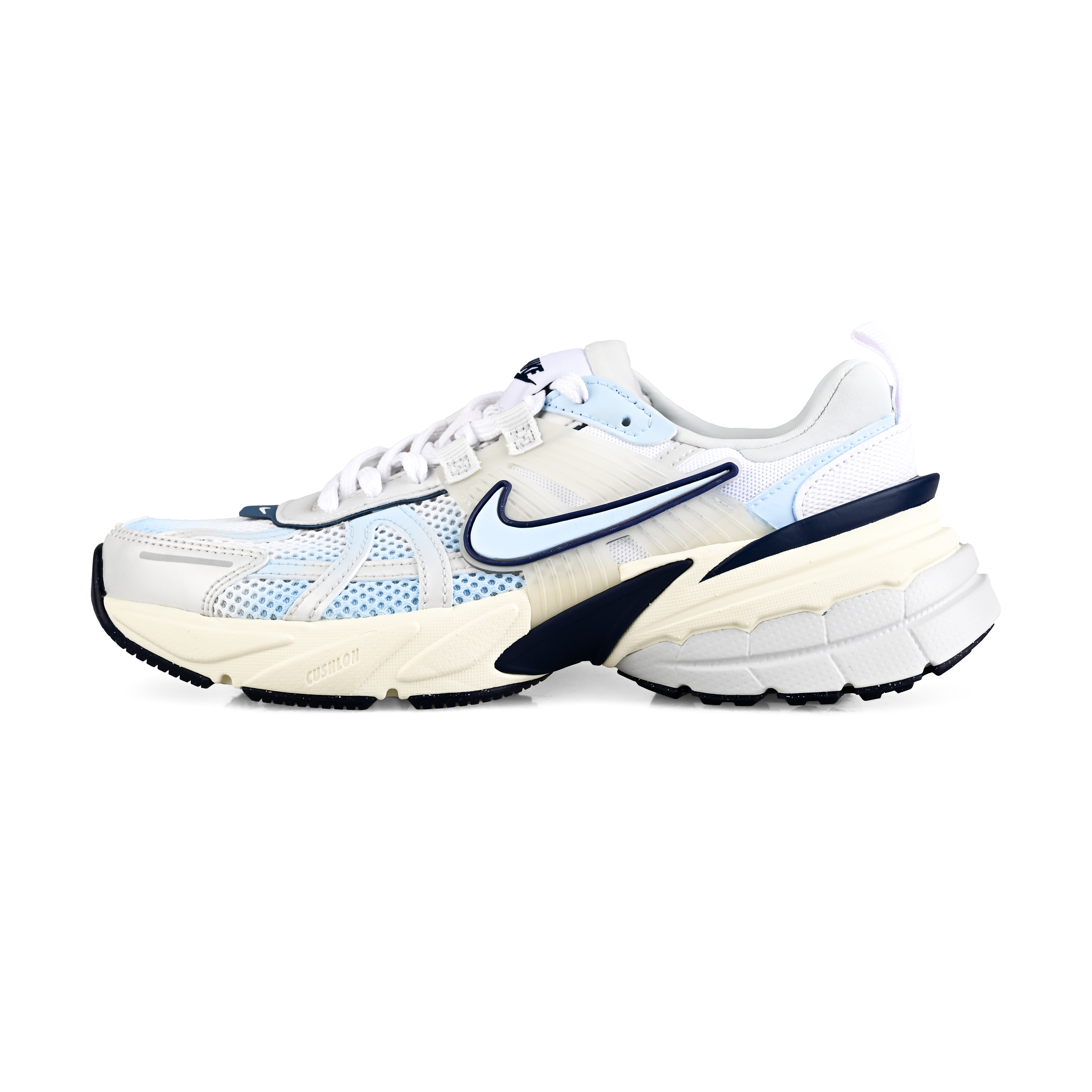 Nike V2K Run Slip Resistant Abrasion Resistant Low top Running Shoes Women’s Blue White