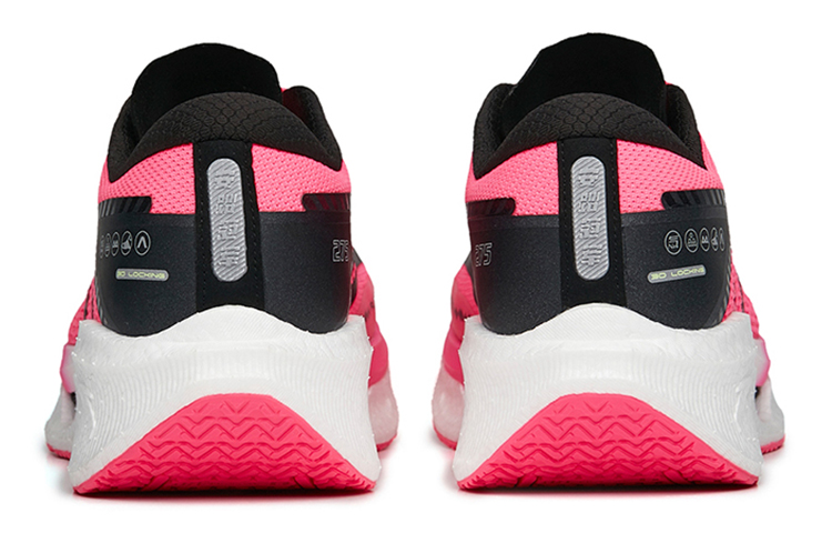 Anta Hailong, Nitrogen Technology Breathable And Lightweight Low top Running Shoes Men’s Pink Black