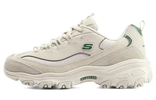 Skechers D'Lites 1.0 'White Green' Women's