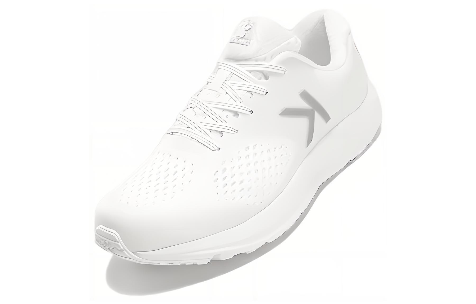 KELME Slip Resistant Abrasion Resistant Low top Marathon Running Shoes Unisex White