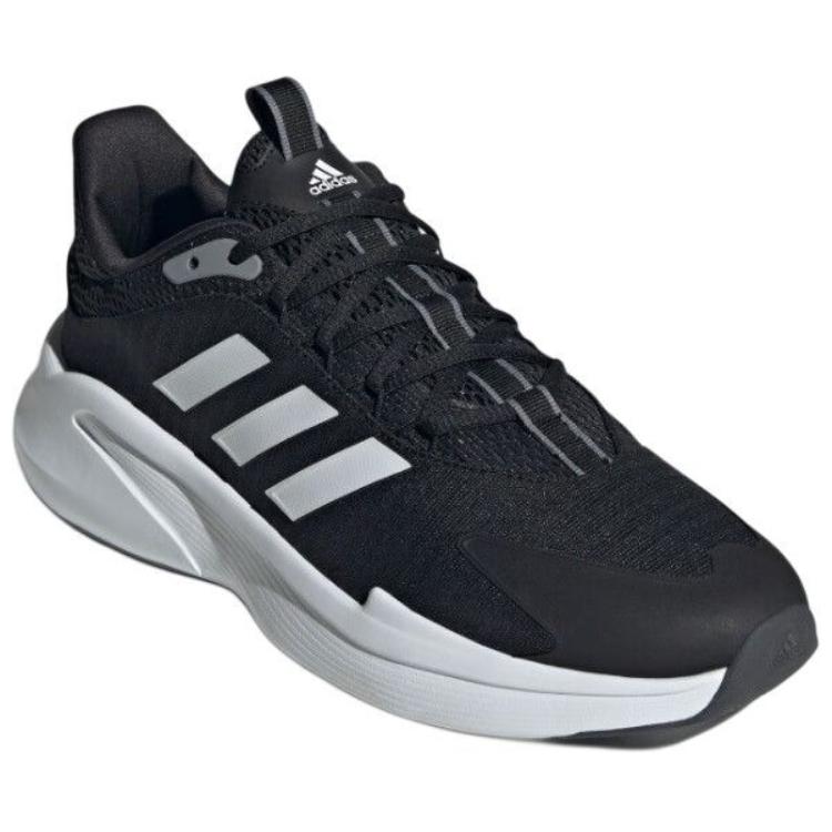 Adidas Alphaedge+ PU, Textile Low top Running Shoes Men’s Black