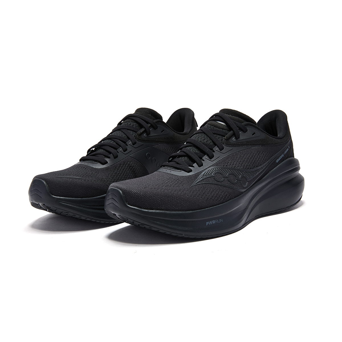 Saucony VESSEL Vite 2 Slip Resistant Abrasion Resistant Low top Physical Fitness Test & Exam Running Shoes Unisex Black