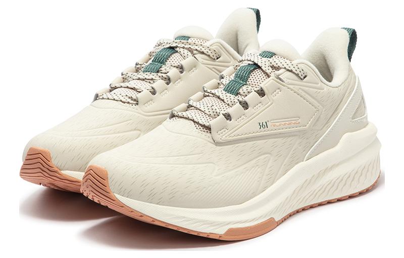 361° Slip Resistant Abrasion Resistant Low top Running Shoes Women’s White Green