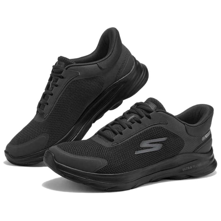 Skechers Go Walk 8 Breathable Low top Casual Shoes Men’s Black