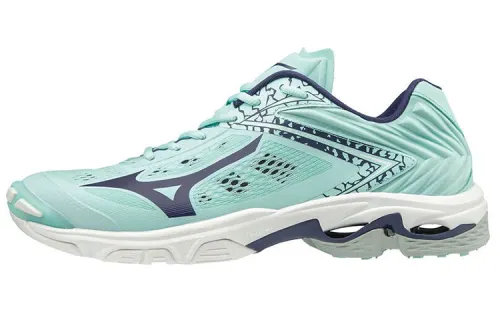 Mizuno Wave Lightning Z5 Abrasion Resistant Slip Resistant Cushioning Low top Running Shoes Unisex Blue