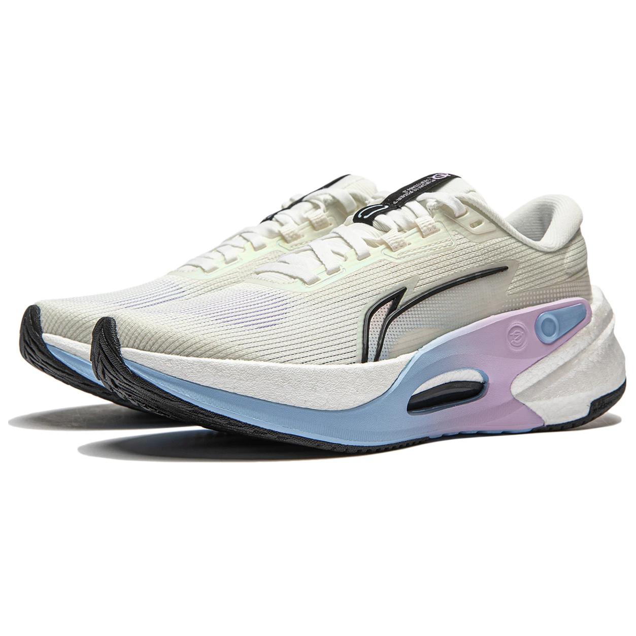 Li Ning Furious Rider 7.0 V2 Running Shoes Women’s Low Top Ivory/Black/Sky Blue