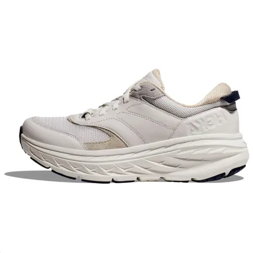 HOKA ONE ONE Bondi L Slip Resistant Abrasion Resistant Low top Casual Running Shoes Unisex White