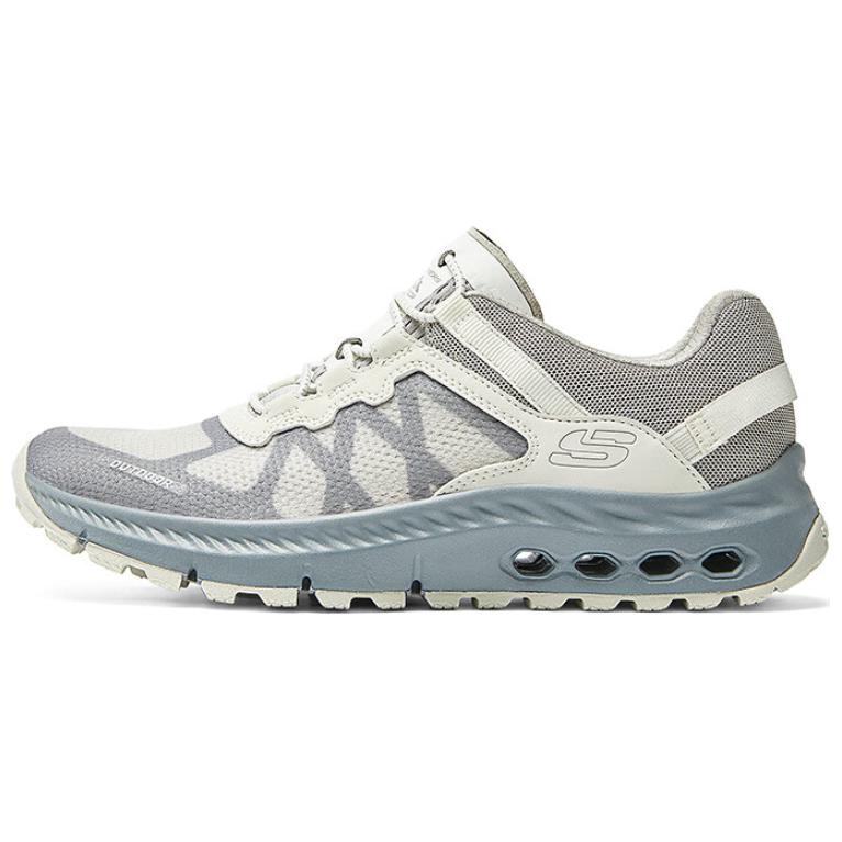 Skechers Glide Step Abrasion Resistant Breathable Low top Outdoor Shoes Women’s Beige Gray