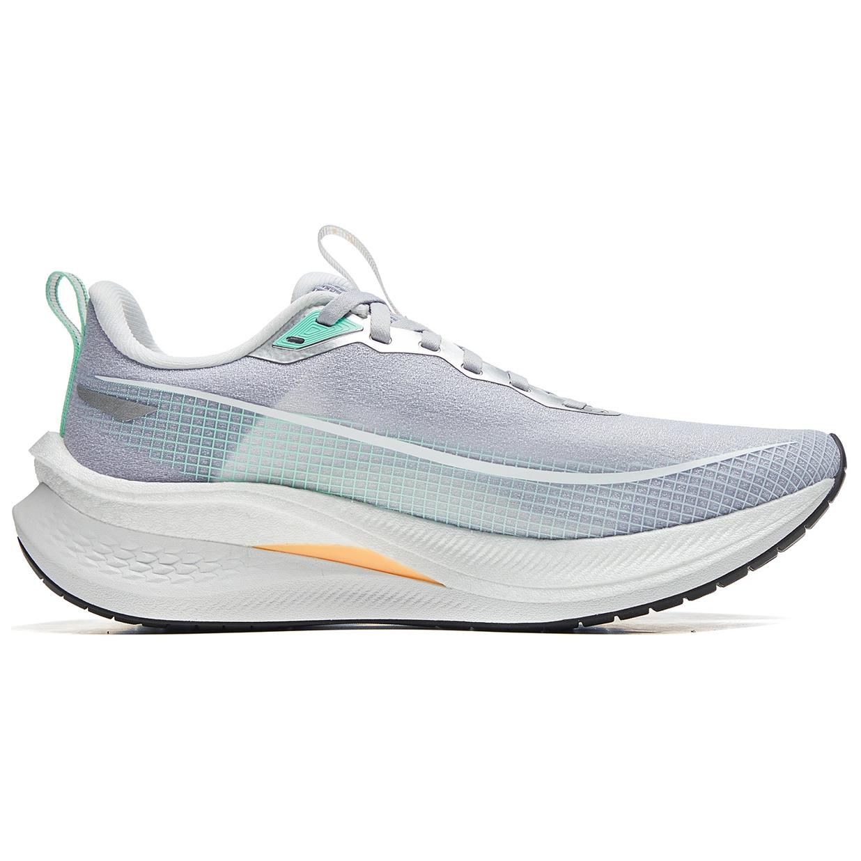 Li Ning Red Hare 7 Pro Cushioning Abrasion Resistant Rebound Low top Sprint Running Shoes Women’s Purple Smoke Blue