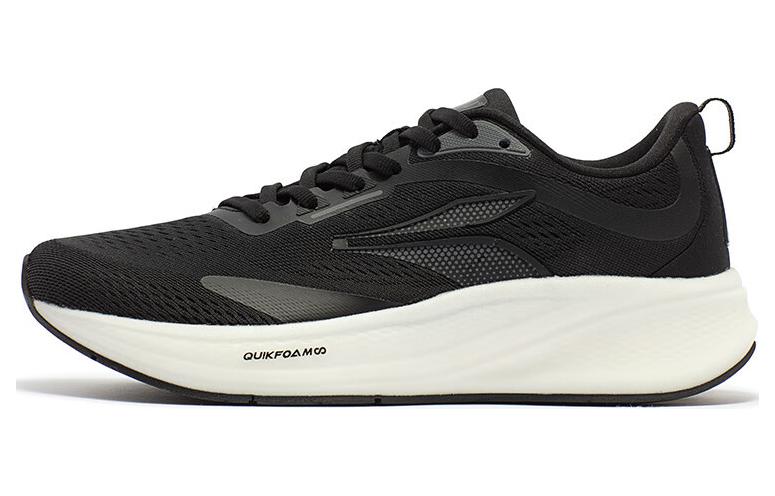 361° Flying Wing Cushioning, Wear Resistant Low top Running Shoes Men’s Black White