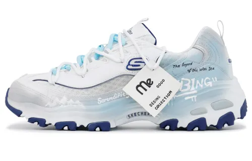 Skechers D'Lites 1.0 Slip Resistant Height Increasing Slip Resistant Height Increasing Low top Chunky Sneakers Women's