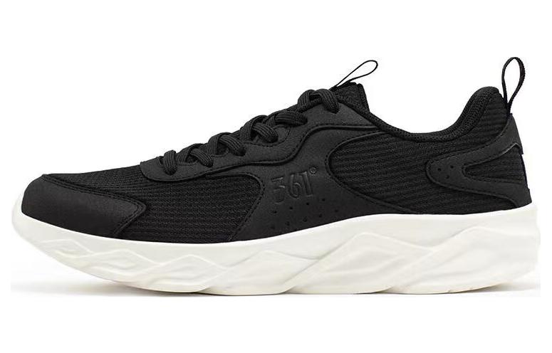 361° Cushioning Slip Resistant Abrasion Resistant Breathable Low top Running Shoes Women’s Black White